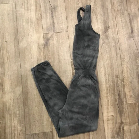 NWOT! - AERIE 100% Cotton Everyday Track Jumpsuit Romper w/Pockets - Picture 11 of 15